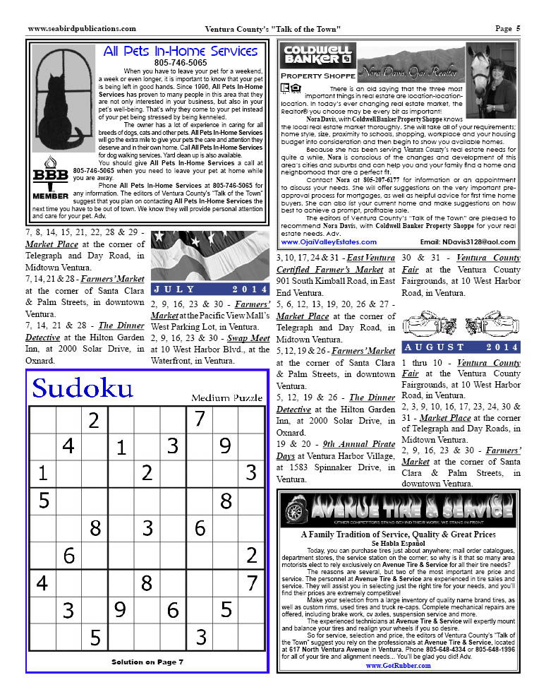 Ventura County Page 5